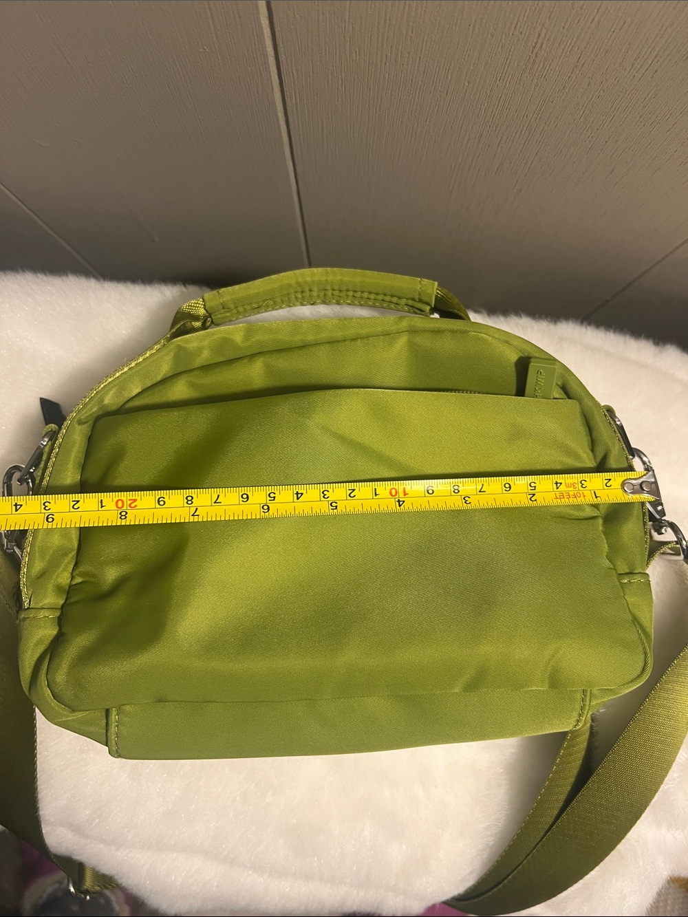 IHKWIP Olive Green Crossbody Shoulder Bag - Picture 11 of 12